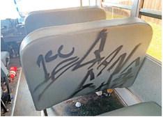 Vandals facing charges after defacing several locations in Cordell