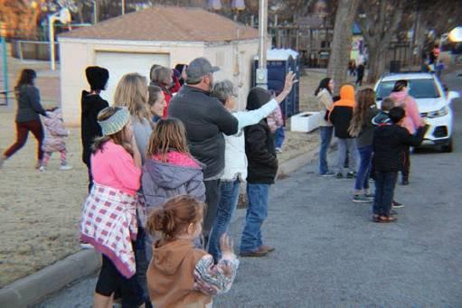 Cordell Chamber Celebrates Christmas In The Park