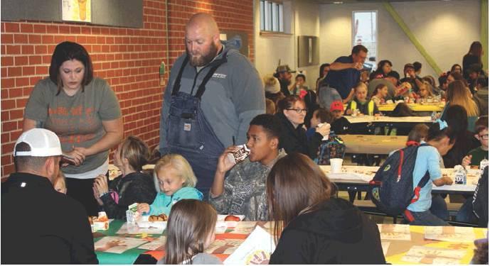 Cordell Elementary School Hosts Annual Donut Day