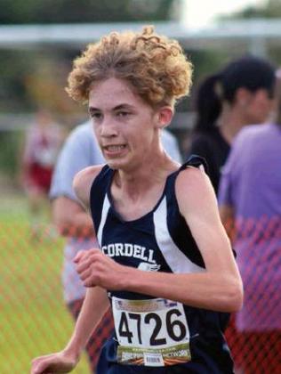 Cordell runners compete at Weatherford, Aug. 24, 2019. Bob Henline, The Cordell Beacon