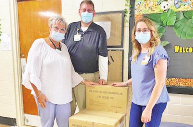 Cordell Memorial Hospital donates PPE to many area locations