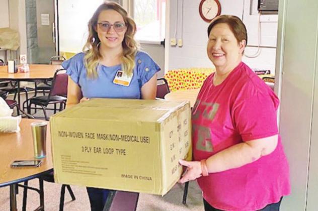 Cordell Memorial Hospital donates PPE to many area locations