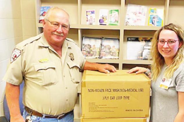 Cordell Memorial Hospital donates PPE to many area locations