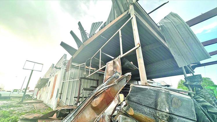 King-Lindsey suffered extensive damage in the tornado on April 30th, 2024 COURTESY PHOTO
