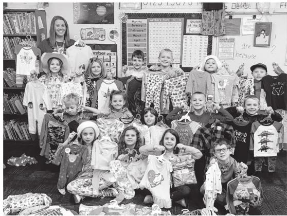Mrs. Powers’ first grade class.
