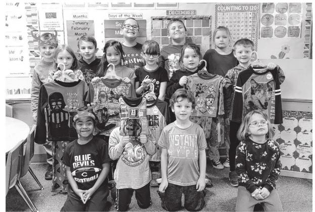 Mrs. Hougland’s first grade class.