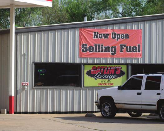 Gatlin’s Garage on Highway 152 Bob Henline | The Cordell Beacon