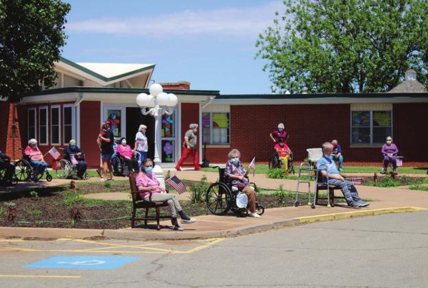 Retirement Homes Treated To Community Parade