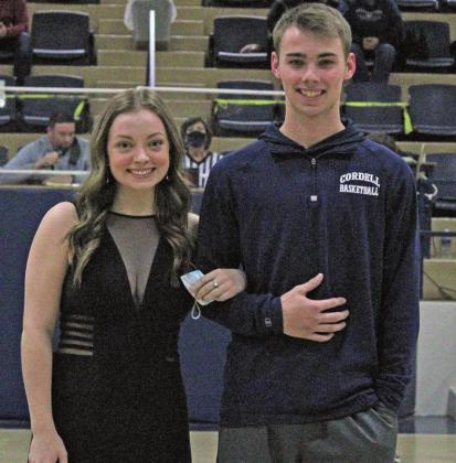 Juniors Kenlee Dodd and Cade Walker.