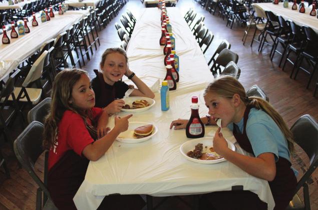 Bessie Firefighters Serve Up Pancakes And Sausage For Supper