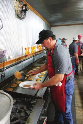 Bessie Firefighters Serve Up Pancakes And Sausage For Supper