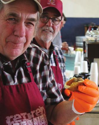 Bessie Firefighters Serve Up Pancakes And Sausage For Supper