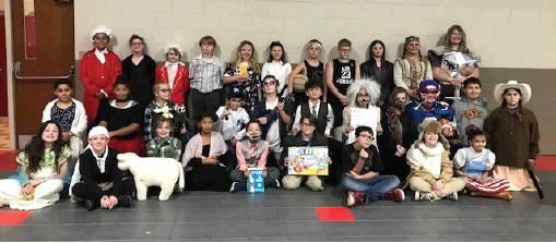 Will Rogers Fifth Graders Create Wax Museum