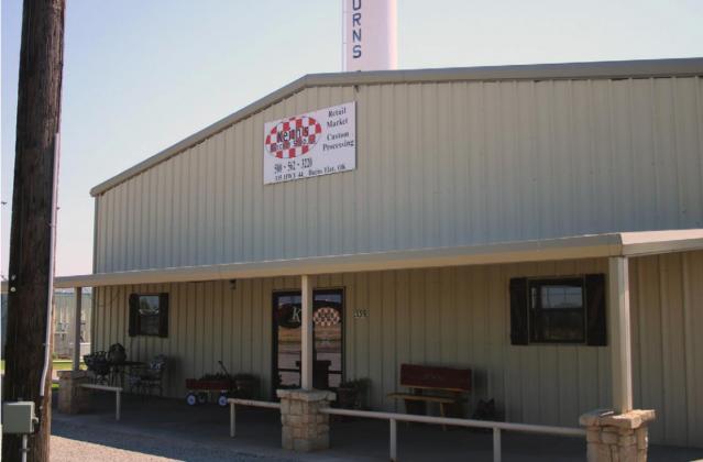Keith's Butcher Shop in Burns Flat. Bob Henline | The Cordell Beacon