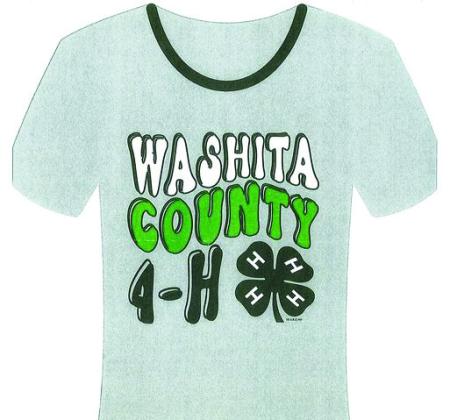 Brance Barnett designed the winning 4-H T-shirt for this year’s contest. There were 26 wonderful designs entered.