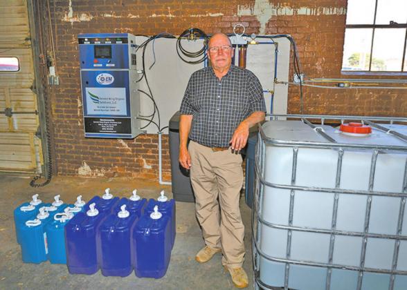SWOSU produces cleaner to battle COVID-19