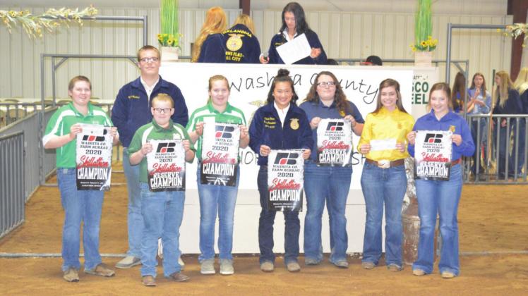 2020 Washita County Junior Livestock Show Winners