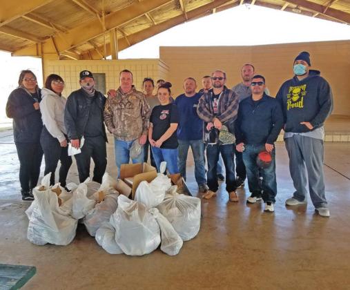 Drug Court members help clean up city