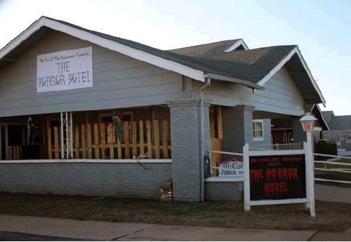 Cordell Fire Department’s Horror Hotel, located at 203 S. Market. Bob Henline | The Cordell Beacon