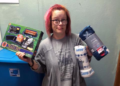Local woman uses Christmas spirit of giving to help others