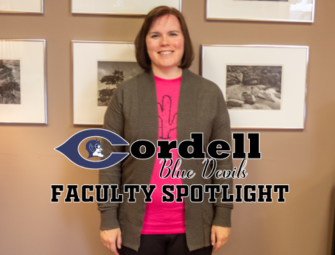 Cordell Blue Devil Faculty Spotlight: Erin Baehler