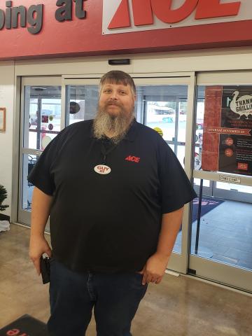Ace Hardware's new store manager, Guy Sperle