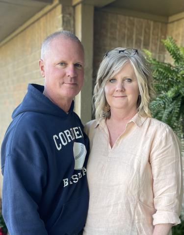 Mrs. Blackburn and her husband, Bobby Blackburn 