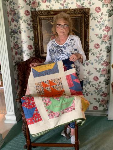 WWII Era Quilt Donated to Washita Co. Museum