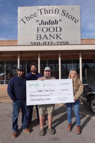 Judah Food Bank completes improvements through Enel donation