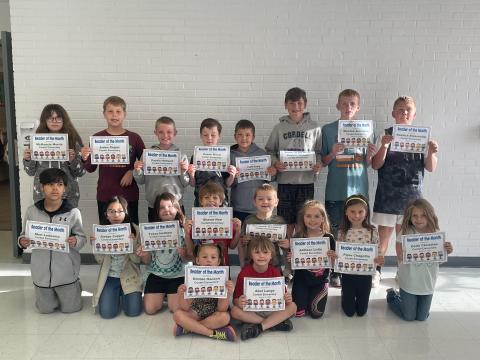 Cordell Readers of the Month