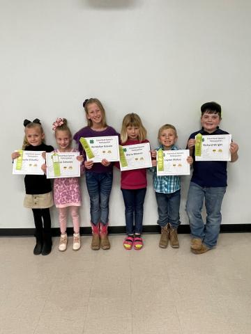 Left to Right: Kayslie Kilhoffer, Ramee Schones, Kendalynn Gossen, Maria Misener, Layton Mckee, and Richard Wright Not Pictured: Shaelynn Peck and Rainsly Warnke