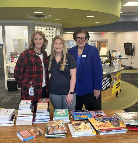 Jean Ann Balzer, Alli May, and Robetha Fariss