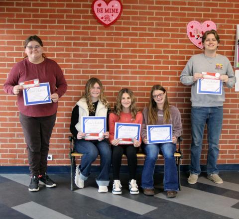 February Students of the Month
