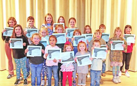Cordell Elementary Students of the Month