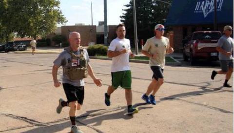 Local Gym Hosts Emergency Response Team Workout