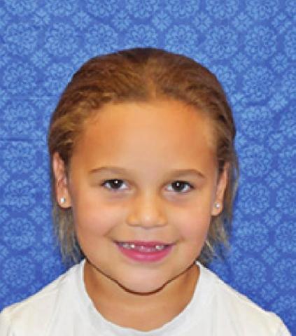 Olivia Blacketer, Kindergarten, Mrs. Ball