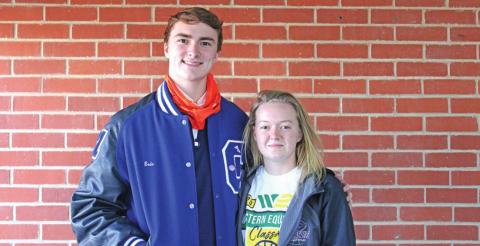 12th GRADE: Bode Gallagher and Andrea Palmer