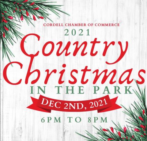 Chamber’s Country Christmas in the Park event set for Thursday