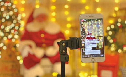 A VIRTUAL SANTA