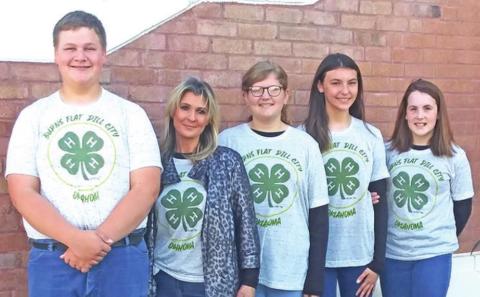 Burns Flat-Dill City 4-H club weekly report