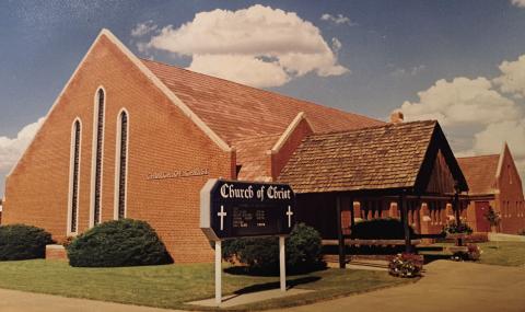 Vintage Photo of the 4th &amp; College Church of Christ