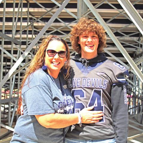 ABOVE: Cameron Cochran and Mom April Cochran CONTRIBUTED PHOTOS