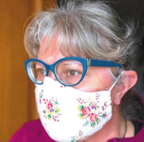 Send in your best photo of your most colorful or creative face mask for a chance to win a prize sponsored by West Okie Boutique. COURTESY PHOTO