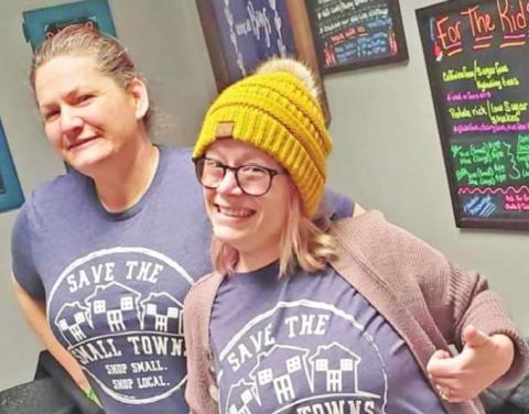 Tonya Venable and Amy Riggs