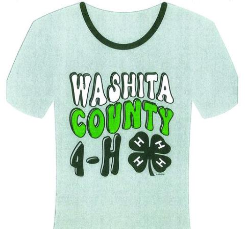 Brance Barnett designed the winning 4-H T-shirt for this year’s contest. There were 26 wonderful designs entered.