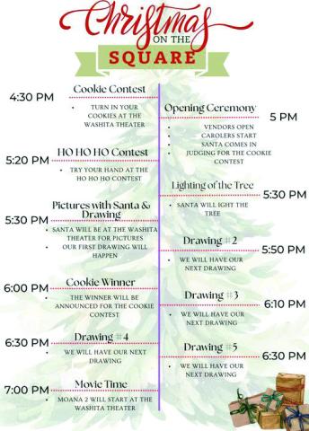 Cordell Chamber’s ‘Christmas on the Square’ set to delight