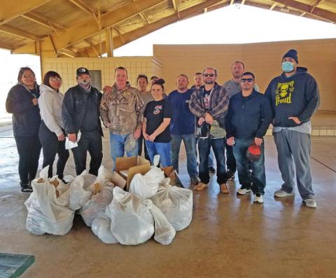 Drug Court members help clean up city